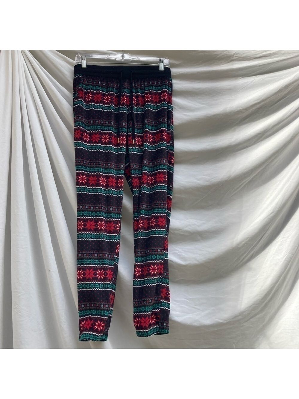 Secret Treasures Holiday Super Soft Pajama Pants, Size Medium (8-10)